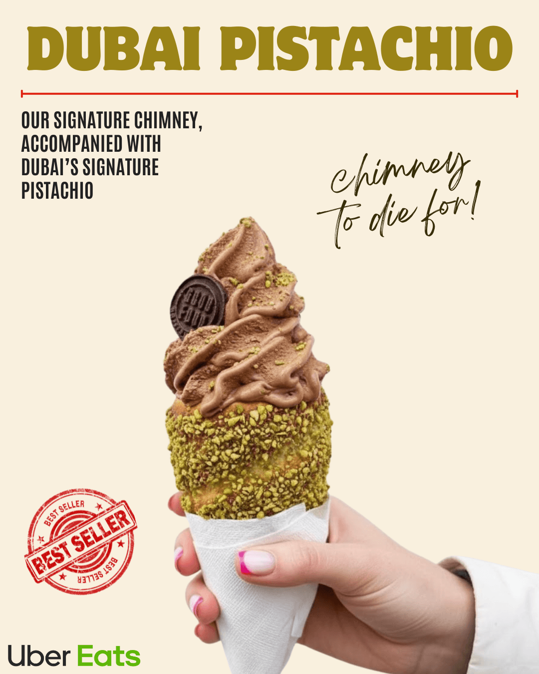 Dubai pistachio chimney